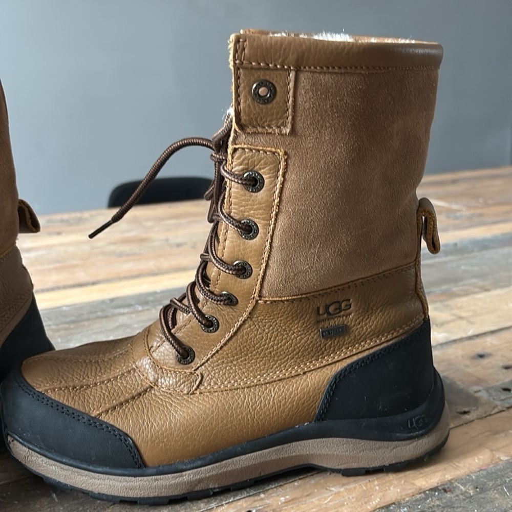 UGG Women's Brown Leather Boots